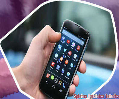Mobilni telefon spletne igralnice